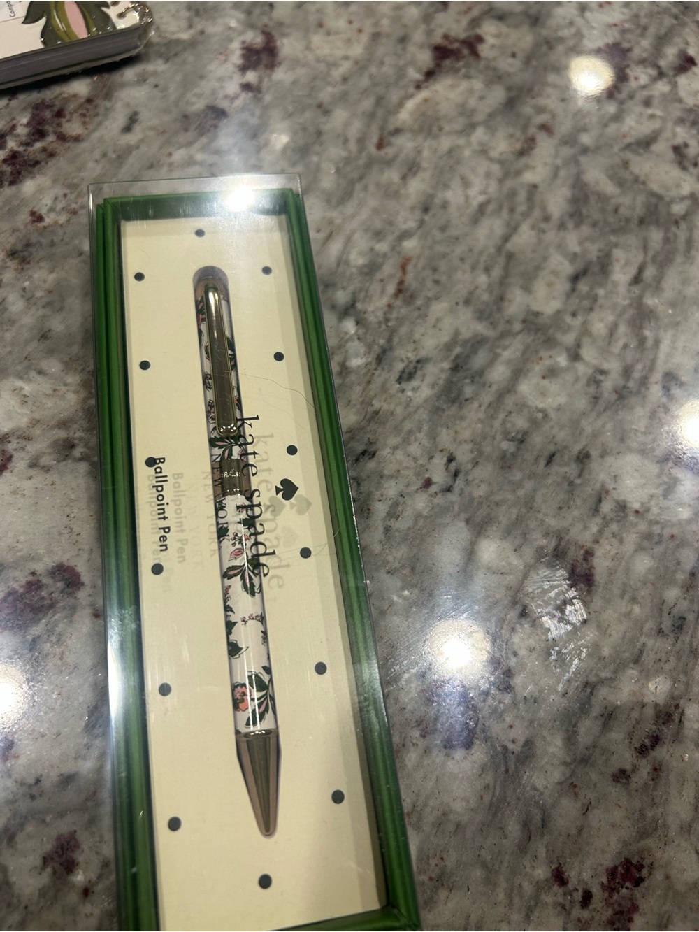 kate spade Floral Spiral Notebook & Matching Pen - NWT - Picture 5 of 6